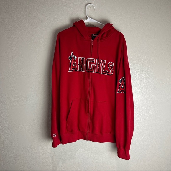 Anaheim Angels Stitches Jacket Size XL - Picture 1 of 7
